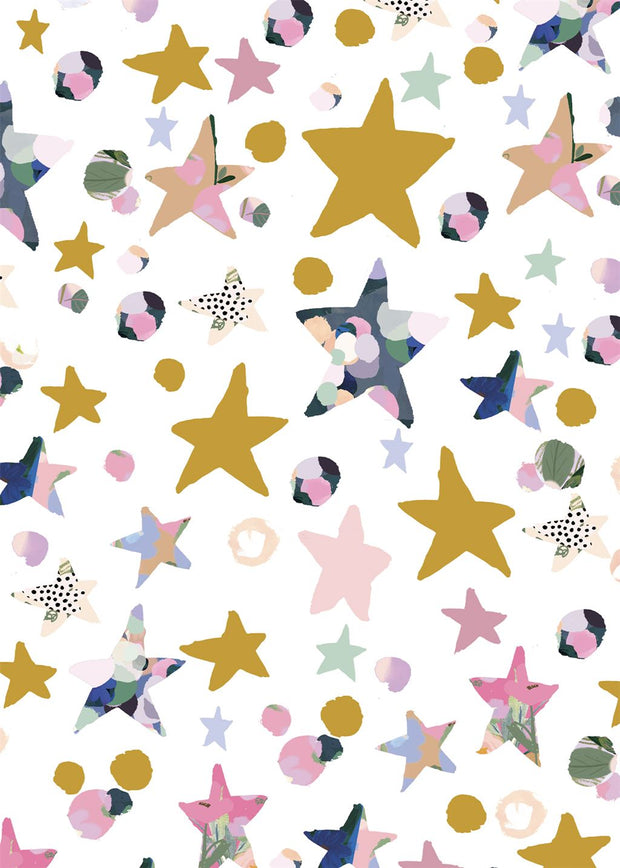 Glick Stephanie Dyment Stars Flat Wrap