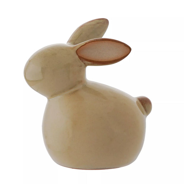 Ceramic Bunny Taupe 10cm