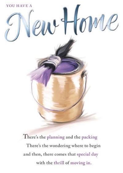 Paper House New Home Card*