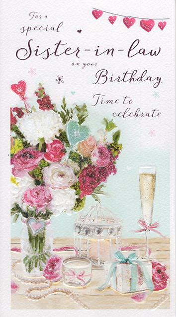 ICG Sister in Law Birthday Card*