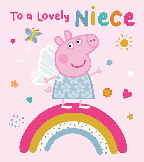 Peppa Pig Niece Birthday Card*