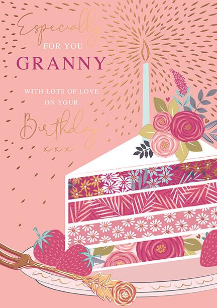 Words N Wishes Granny Birthday Card*