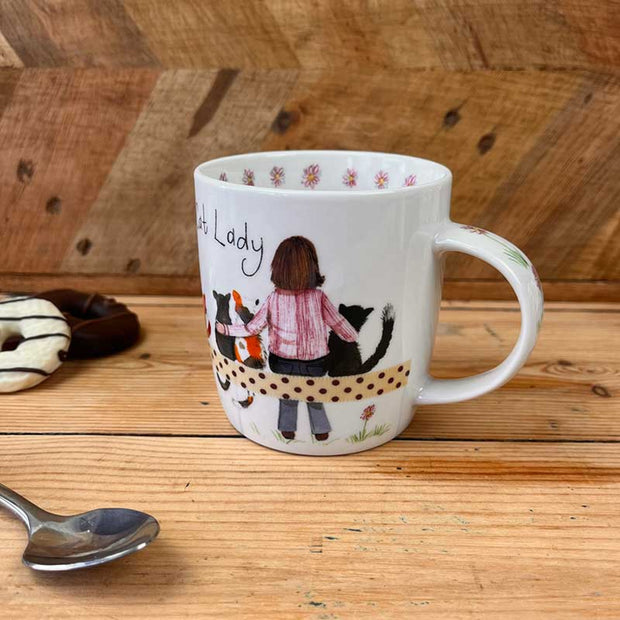 Alex Clark Crazy Cat Lady Mug*