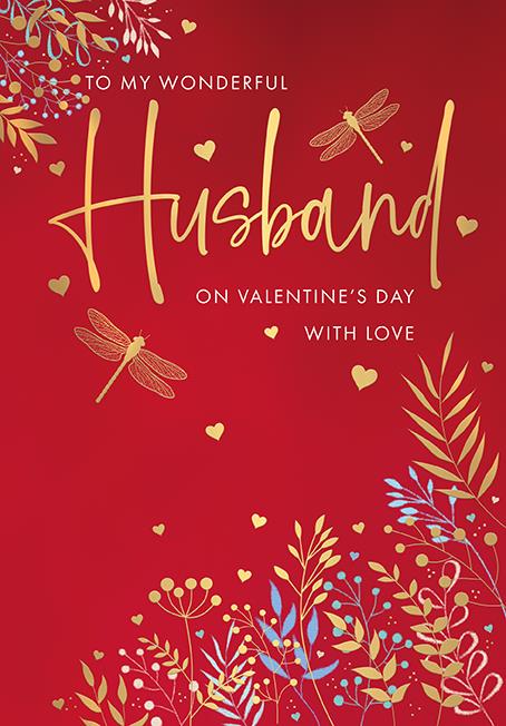 Words N Wishes Husband Valentine's Day Card