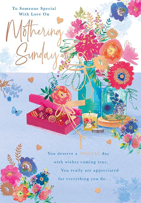 Words N Wishes Mothering Sunday Card