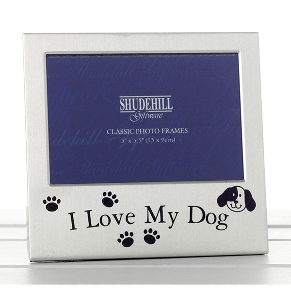 I Love My Dog 5 x 3.5 Inch Frame