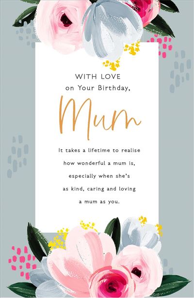 Gibson Mum Birthday Card