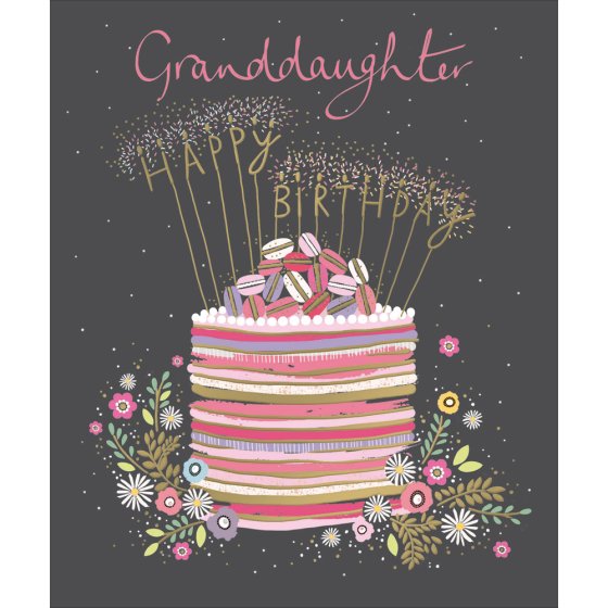 Woodmansterne Granddaughter Birthday Card*