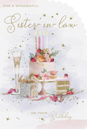 ICG Sister in Law Birthday Card*