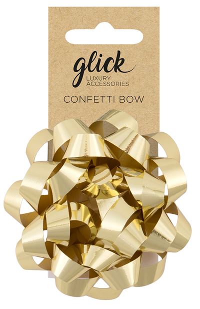 Glick Confetti Bow Gold*