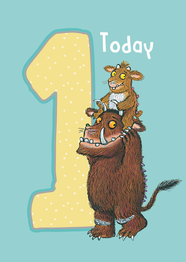 The Gruffalo's Child 1st Birthday Card*