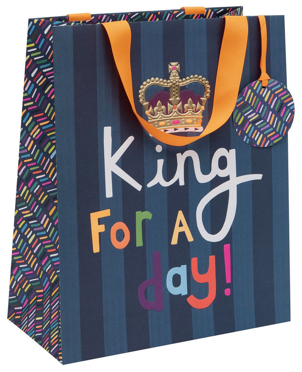 Glick King For The Day Large Gift Bag