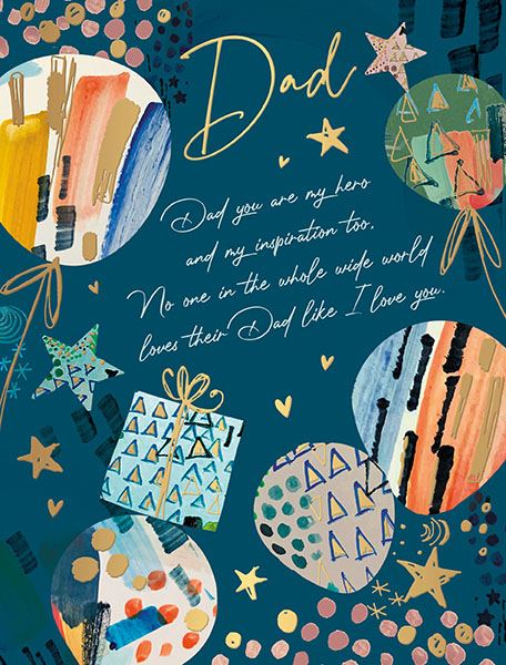 Words n Wishes Dad Birthday Card*