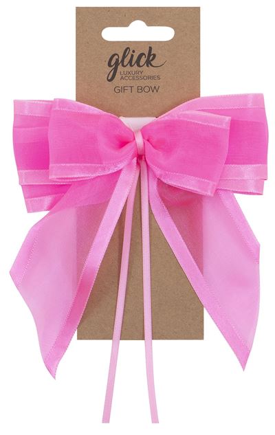 Glick Neon Pink Gift Bow*