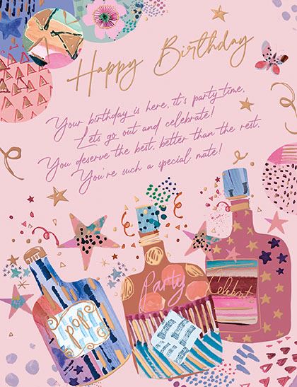 Words N Wishes Birthday Card*