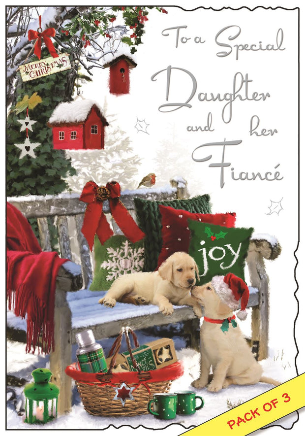 Jonny Javelin Daughter & Her Fiancé Christmas Card**