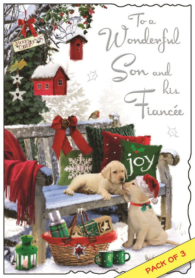 Jonny Javelin Son & His Fiancée Christmas Card**