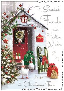 Jonny Javelin Special Friends Christmas Card**