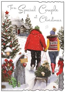 Jonny Javelin Special Couple Christmas Card**