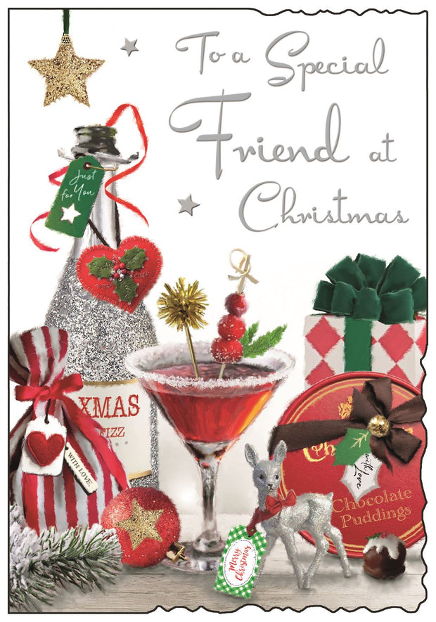 Jonny Javelin Special Friend Christmas Card**