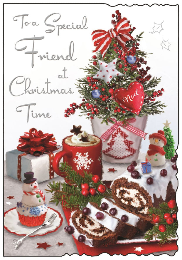 Jonny Javelin Special Friend Christmas Card**