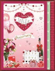 ICG Wife On Our Anniversary Boxed Card*