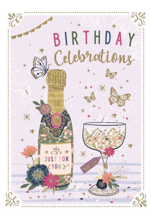 ICG Birthday Fizz Birthday Card*