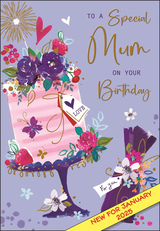 Jonny Javelin Mum Birthday Card