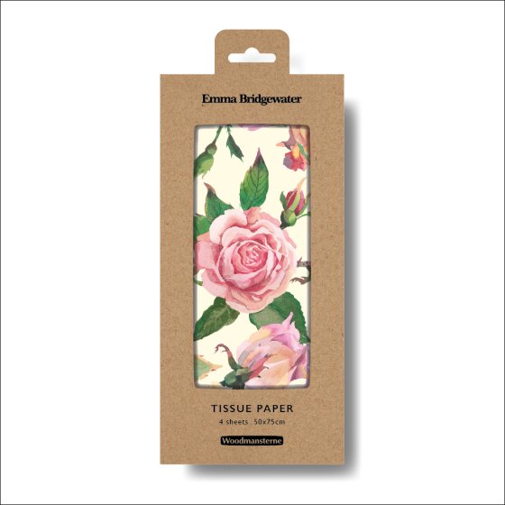 Emma Bridgewater Roses Tissue Paper 4 Sheets*