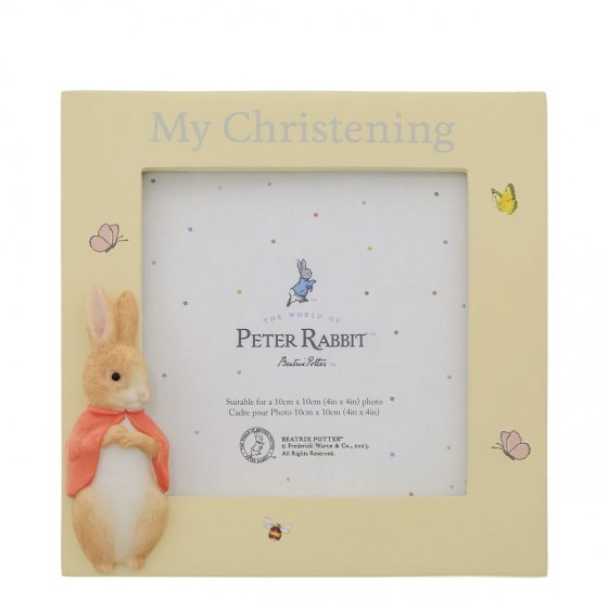 Enesco Beatrix Potter Peter Rabbit Flopsy Christening Frame