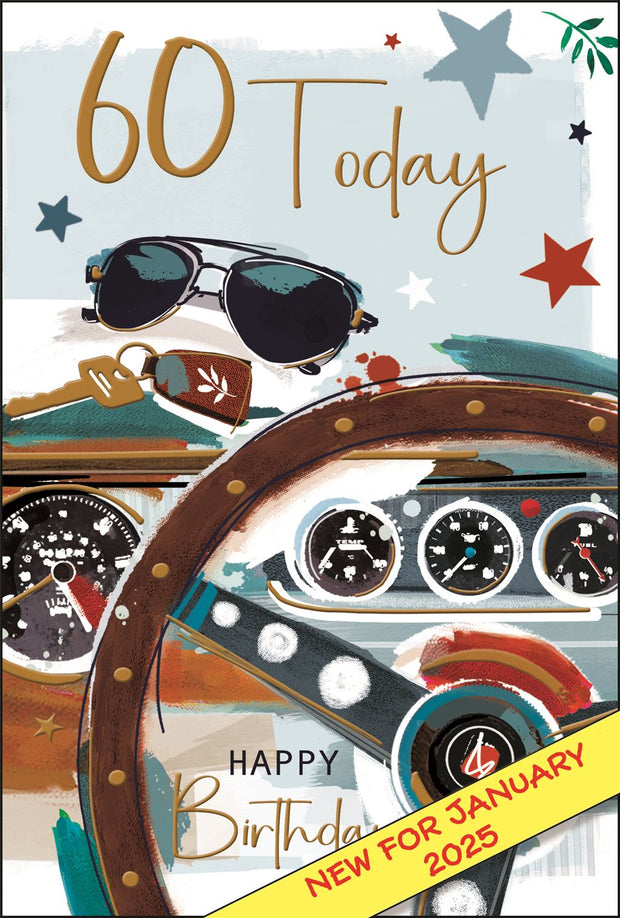 Jonny Javelin 60th Birthday Card*