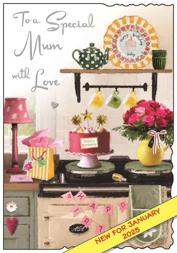Jonny Javelin Mum Birthday Card