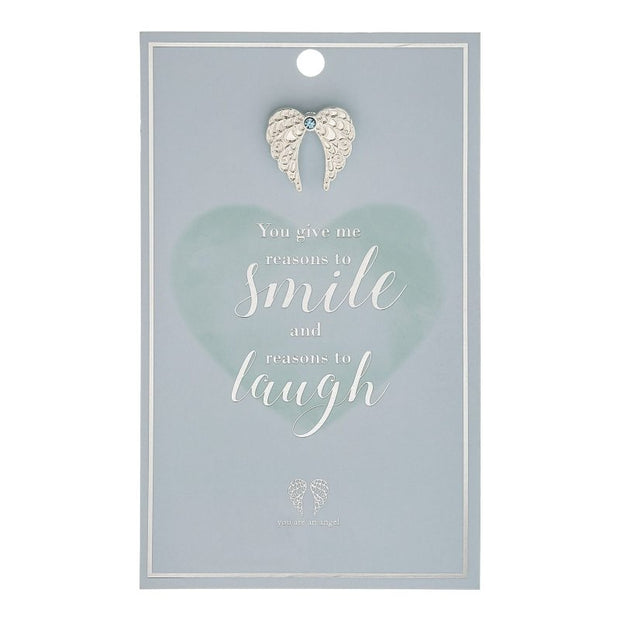 Reason To Smile Pin Card*