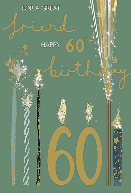 ICG 60th Special Friend Birthday Card*