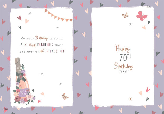 ICG Special Friend 70th Birthday Card*