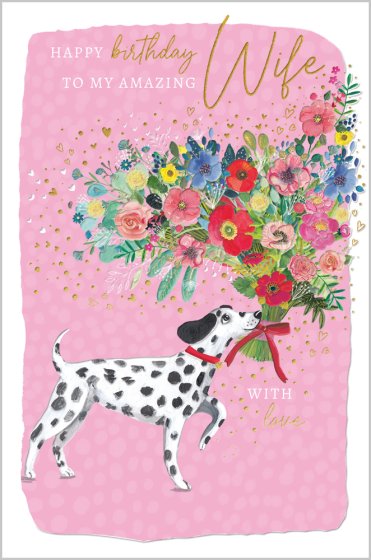 Abacus Wife Birthday Card*