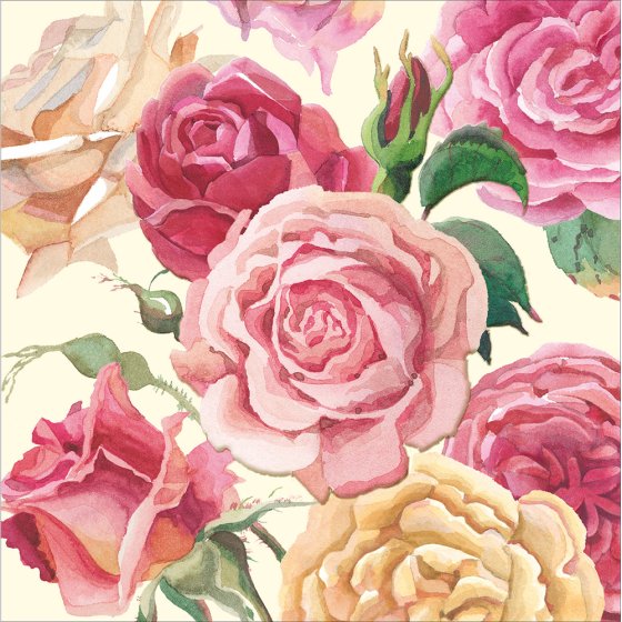 Woodmansterne Emma Bridgewater Take Time To Smell The Roses Blank Card*