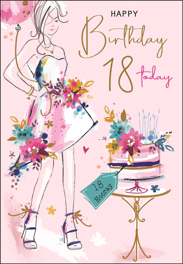 Jonny Javelin 18th Birthday Card*