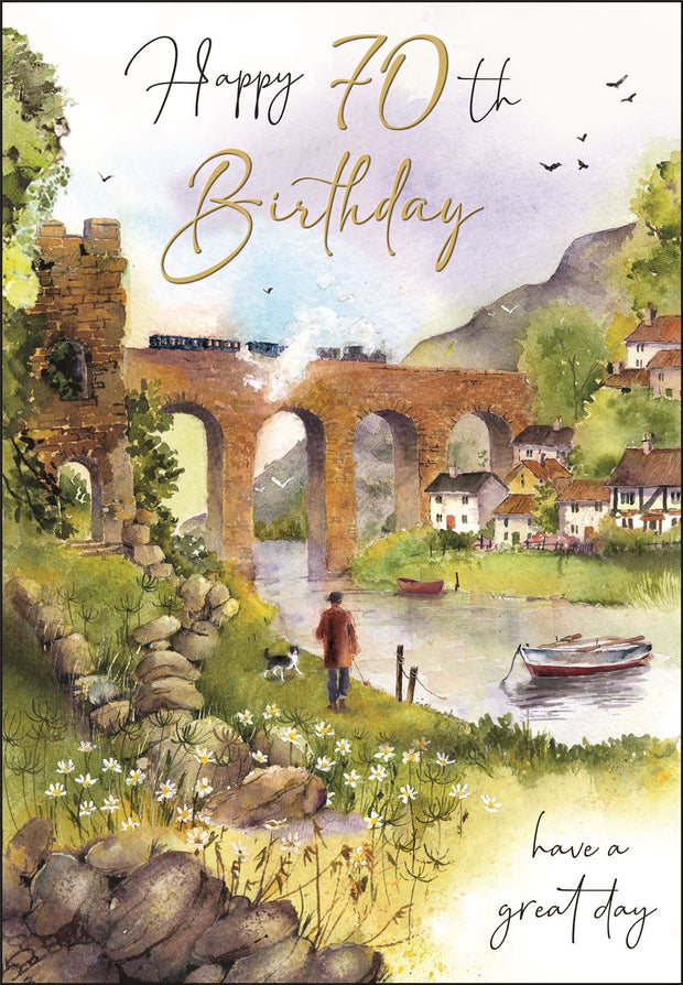 Jonny Javelin 70th Birthday Card*