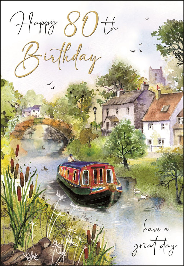 Jonny Javelin 80th Birthday Card*