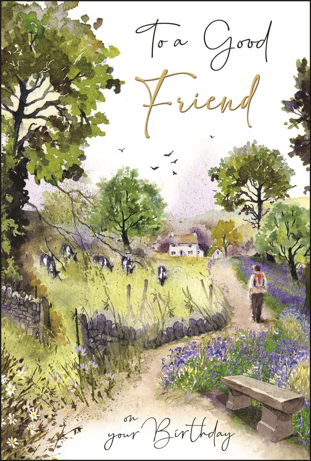 Jonny Javelin Friend Birthday Card*