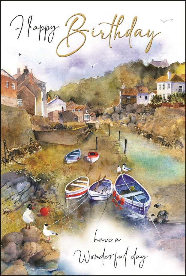 Jonny Javelin Harbour Birthday Card*
