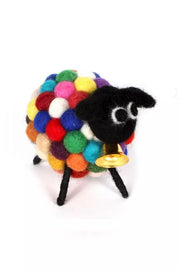 Pachamama Ziggy The Psychedelic Bobbly Lamb Ornament