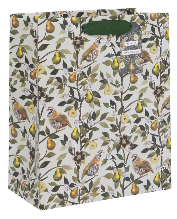 Glick Partridge In A Pear Tree Large Gift Bag*