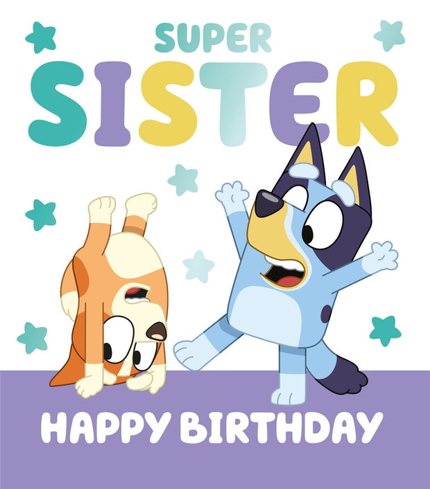 Bluey Sister Birthday Card*