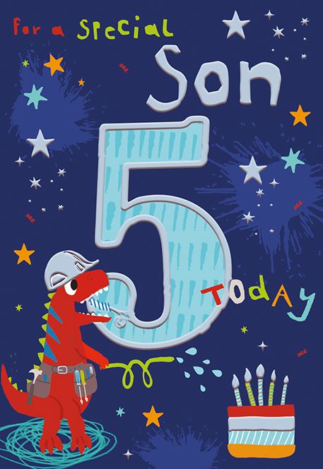 ICG Son 5th Birthday Card (Copy)