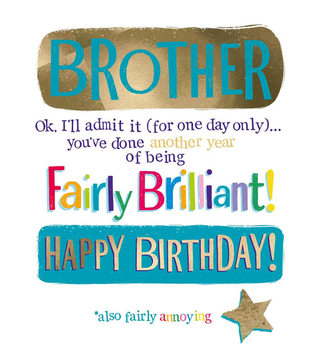 Danilo Brother Birthday Card*