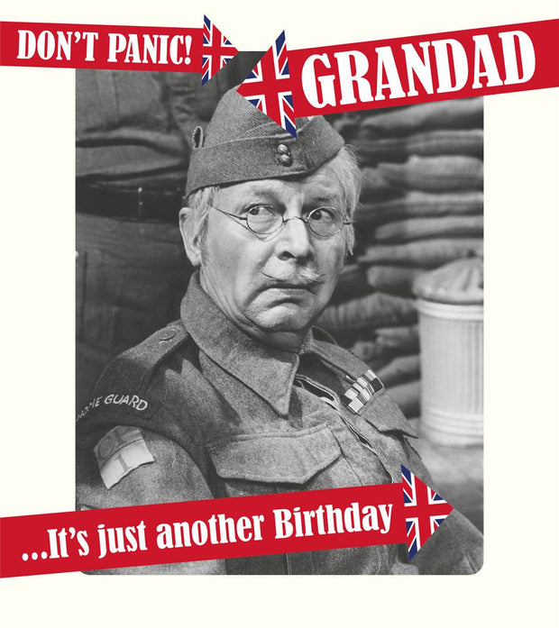 Dad's Army Grandad Birthday Card*