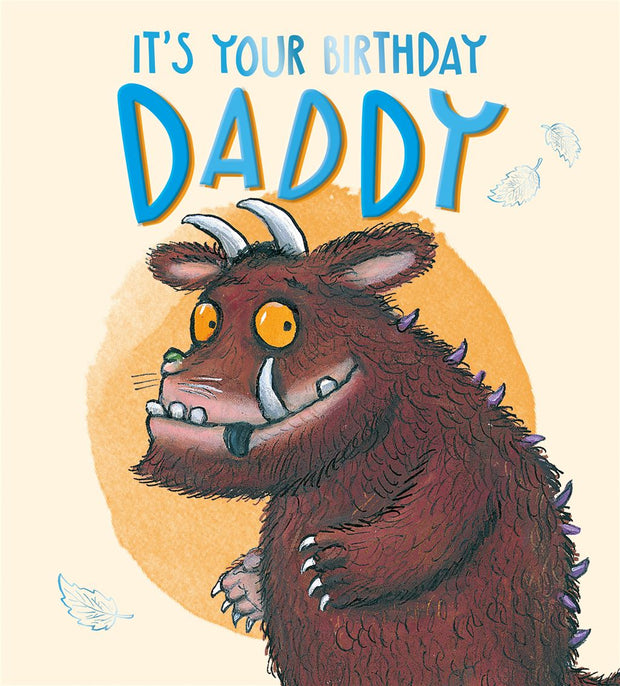 Gruffalo Daddy Birthday Card*