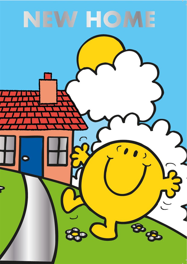 Danilo Mr Men Mr Happy New Home Card*